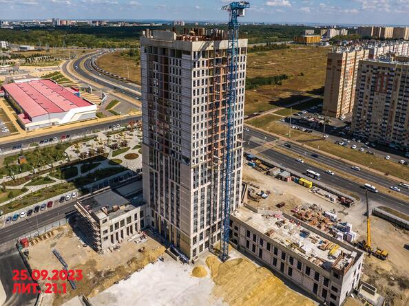 Ход строительства 28 сентября 2023