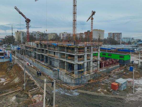 Ход строительства 28 декабря 2023
