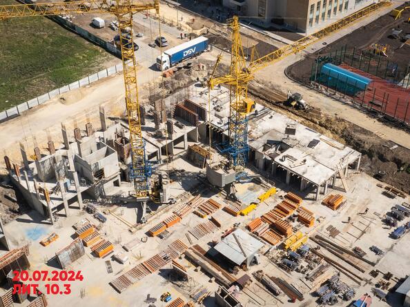 Ход строительства 23 июля 2024