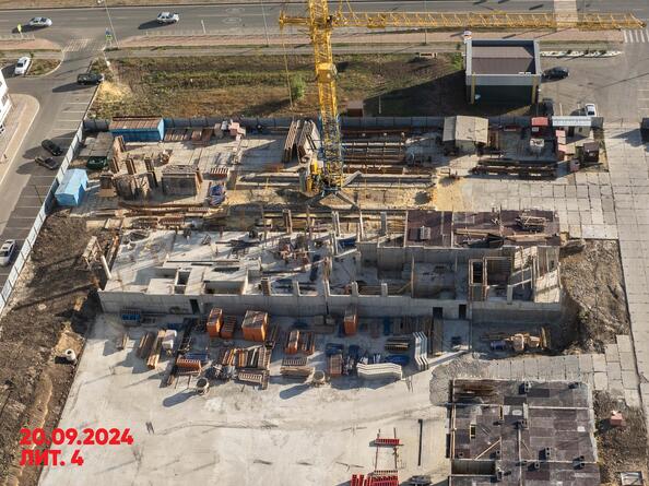 Ход строительства 25 сентября 2024