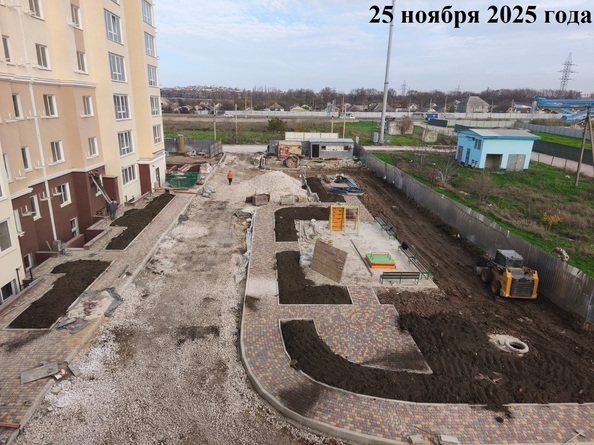 Ход строительства 25 ноября 2025
