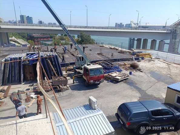 Ход строительства 3 сентября 2025