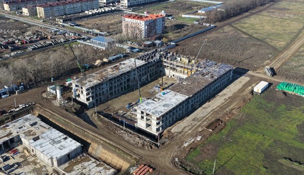 Ход строительства 14 января 2026