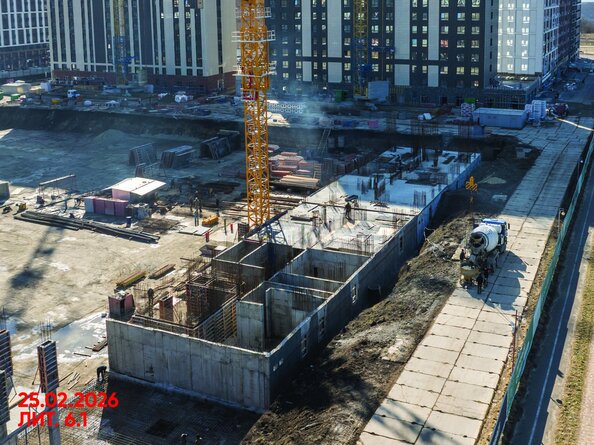 Ход строительства 27 февраля 2026