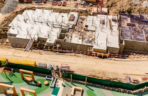 Ход строительства 22 апреля 2024