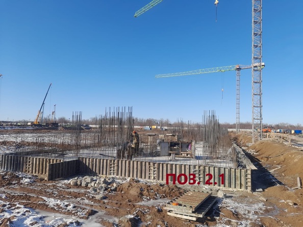 Ход строительства 24 февраля 2025