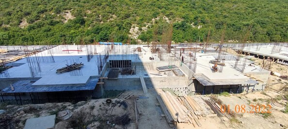 Ход строительства 1 августа 2022