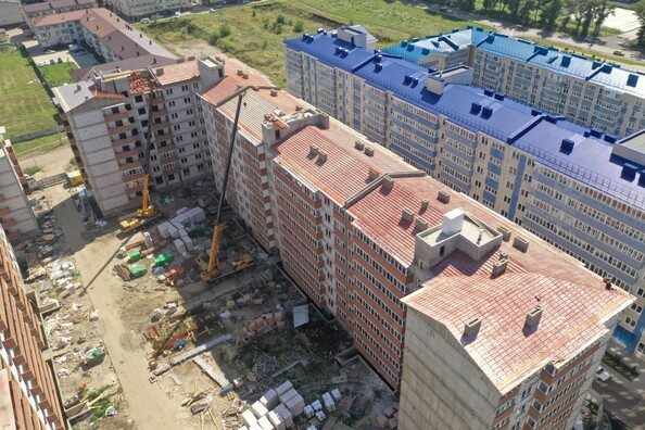 Ход строительства 4 августа 2022