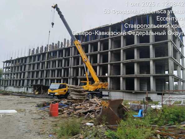 Ход строительства 1 октября 2025