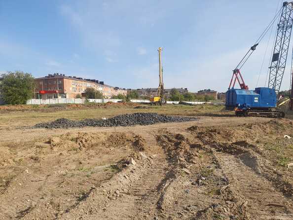 Ход строительства 3 октября 2023