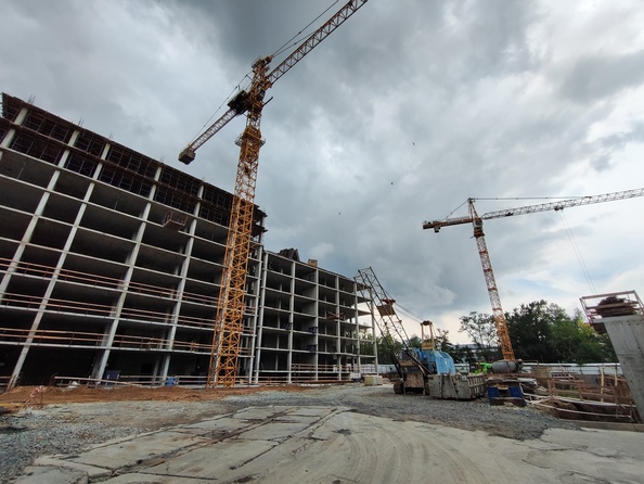 Ход строительства 8 июля 2025