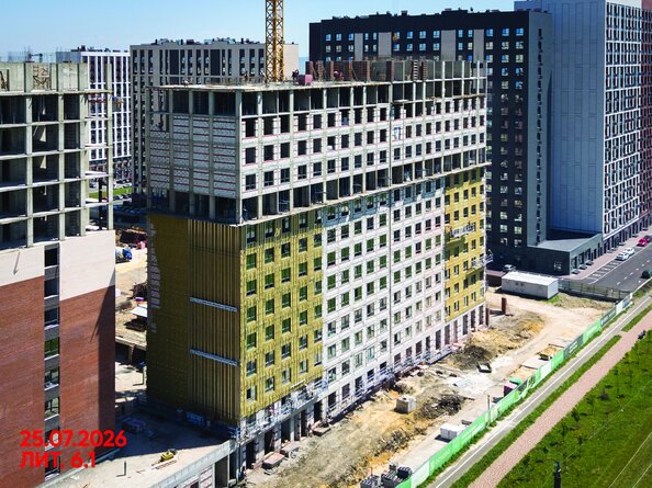Ход строительства 29 июля 2026