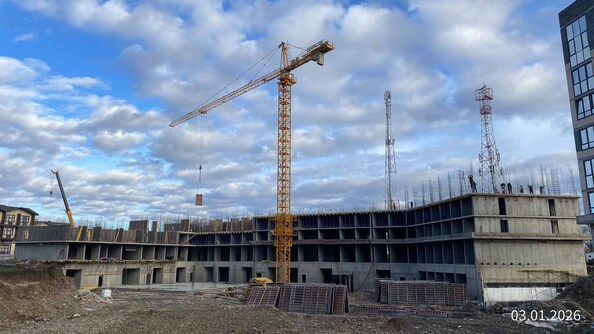Ход строительства 13 января 2026