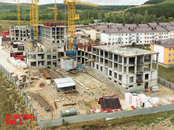 Ход строительства 25 сентября 2024
