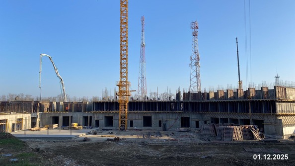 Ход строительства 5 декабря 2025