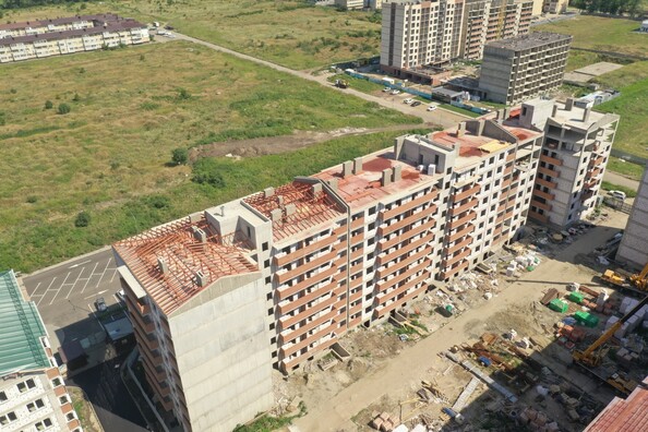 Ход строительства 4 августа 2022