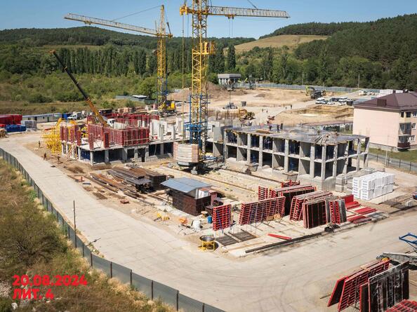 Ход строительства 23 августа 2024