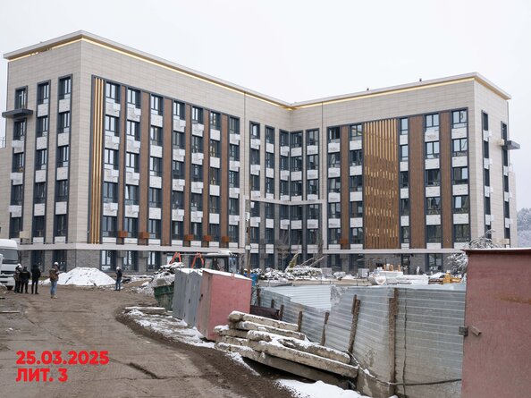 Ход строительства 29 марта 2025