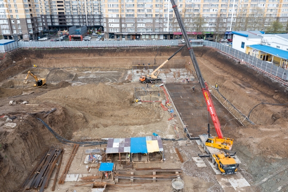 Ход строительства 26 апреля 2023