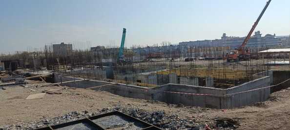 Ход строительства 9 апреля 2024