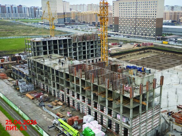 Ход строительства 26 апреля 2026