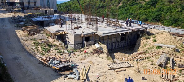 Ход строительства 1 августа 2022