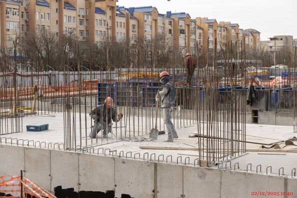 Ход строительства 24 декабря 2025