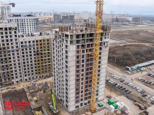 Ход строительства 26 ноября 2024