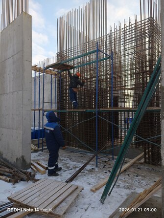 Ход строительства 21 января 2026