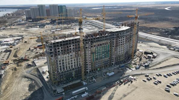 Ход строительства 4 марта 2024