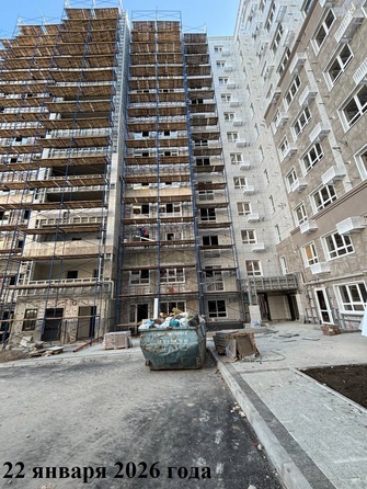 Ход строительства 22 января 2026