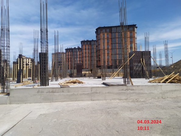 Ход строительства 4 марта 2024