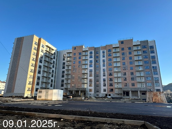 Ход строительства 9 января 2025