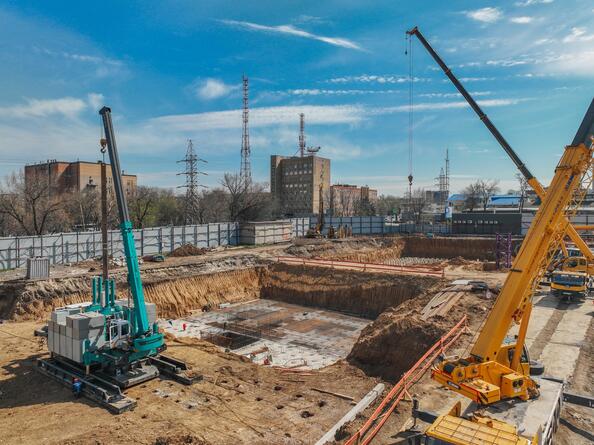Ход строительства 22 апреля 2024