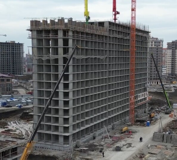 Ход строительства 26 марта 2024