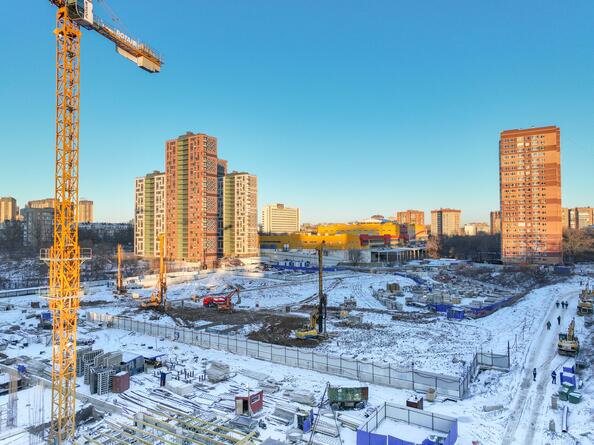 Ход строительства 22 января 2024