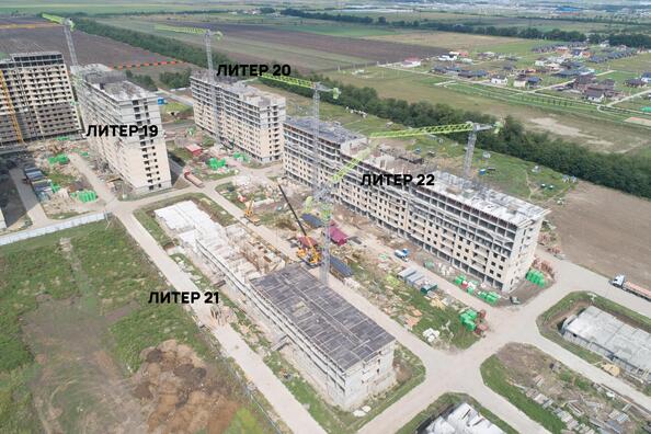 Ход строительства 25 августа 2022
