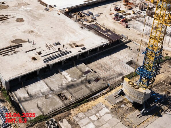 Ход строительства 28 апреля 2025