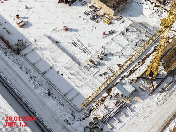 Ход строительства 26 января 2024