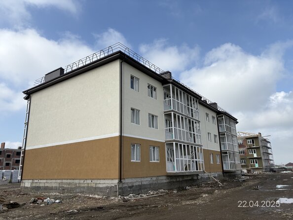 Ход строительства 22 апреля 2025