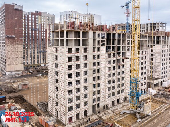 Ход строительства 28 октября 2025