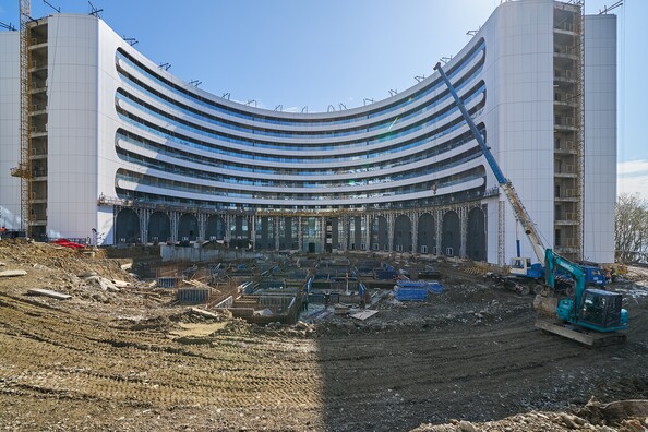 Ход строительства 1 апреля 2026