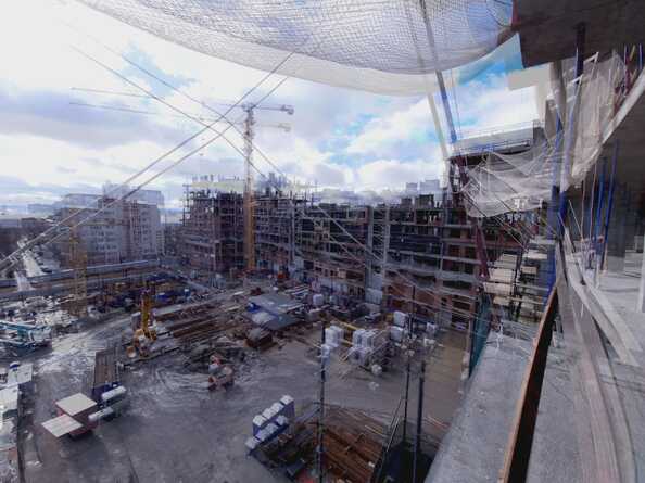 Ход строительства 9 февраля 2024