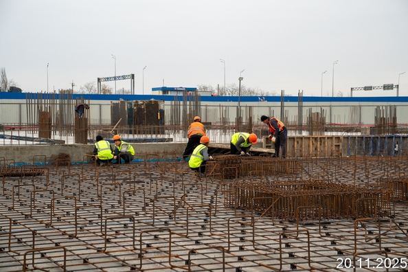 Ход строительства 28 ноября 2025