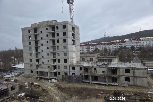 Ход строительства 12 января 2026