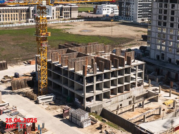 Ход строительства 28 апреля 2025