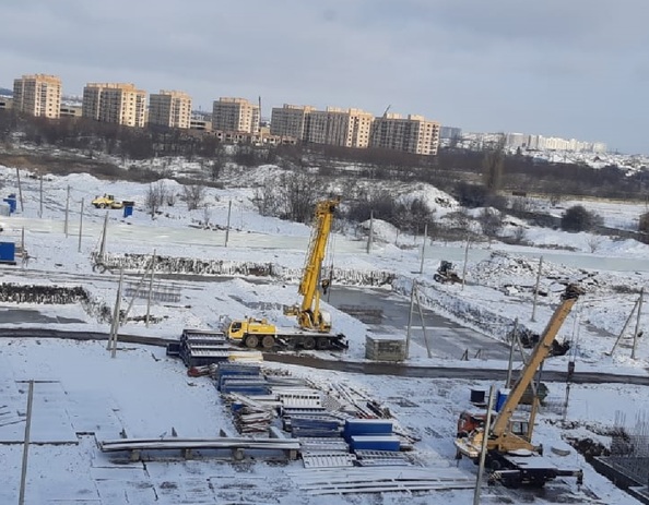 Ход строительства 24 января 2024