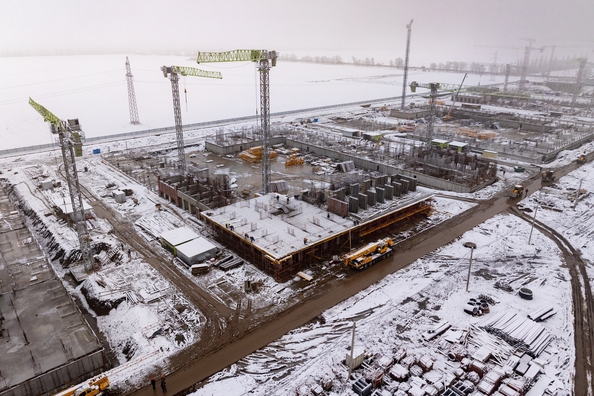 Ход строительства 29 января 2025