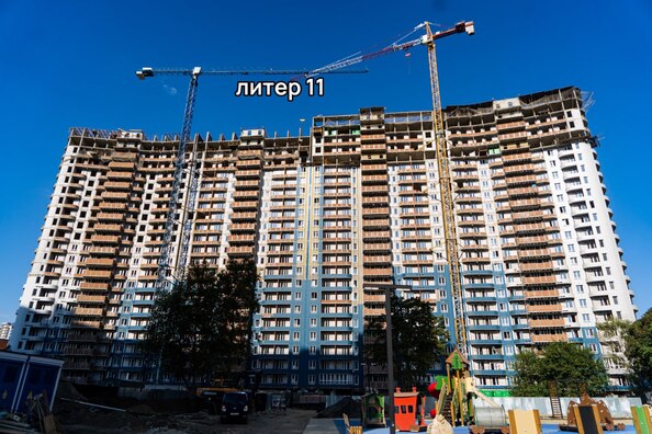 Ход строительства 25 сентября 2023