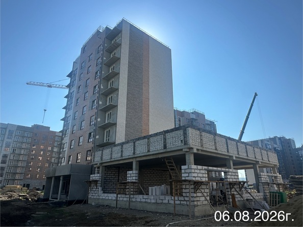 Ход строительства 6 августа 2026